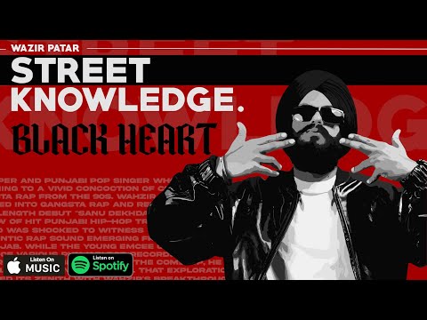 BLACK HEART Lyrics Wazir patar - Wo Lyrics