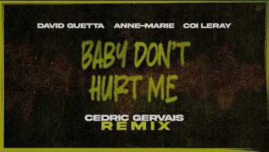 Baby Dont Hurt Me Lyrics Anne-Marie, Coi Leray, David Guetta - Wo Lyrics