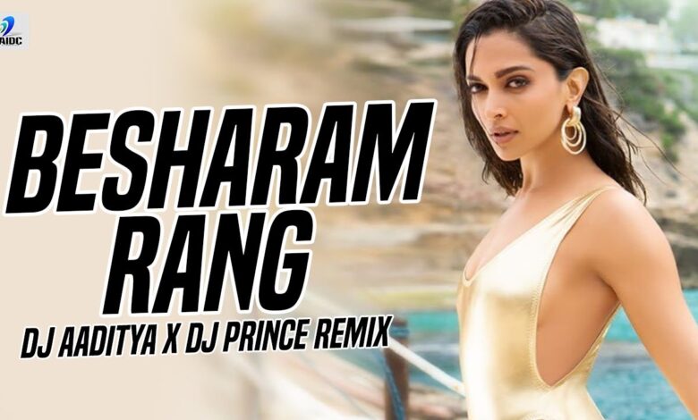 Besharam Rang (Remix) Lyrics Caralisa Monteiro, Shilpa Rao, Vishal - Wo Lyrics.jpg