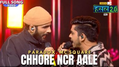 Chhore NCR aale Lyrics MC SQUARE, Paradox - Wo Lyrics.jpg