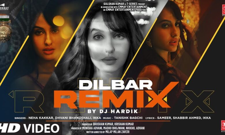 Dilbar Remix Lyrics Dhvani Bhanushali, Ikka, Neha Kakkar - Wo Lyrics.jpg