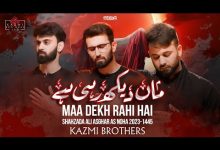 MAA DEKH RAHI HAI Noha Lyrics Kazmi Brothers 110 - Wo Lyrics