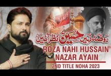 Roza Nahi Hussain Nazar Ayen Noha Lyrics Syed Raza Abbas Zaidi - Wo Lyrics