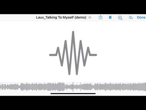 Talking To Myself Lyrics Lauv - Wo Lyrics